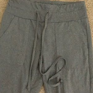 Gray joggers/sweatpants